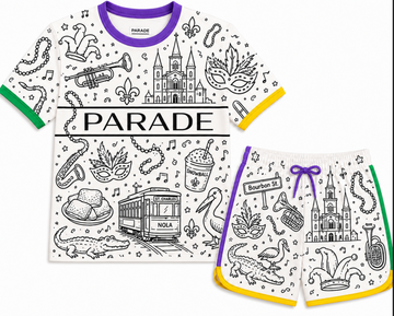 PARADE Classic Kids Coloring Book Matching Set