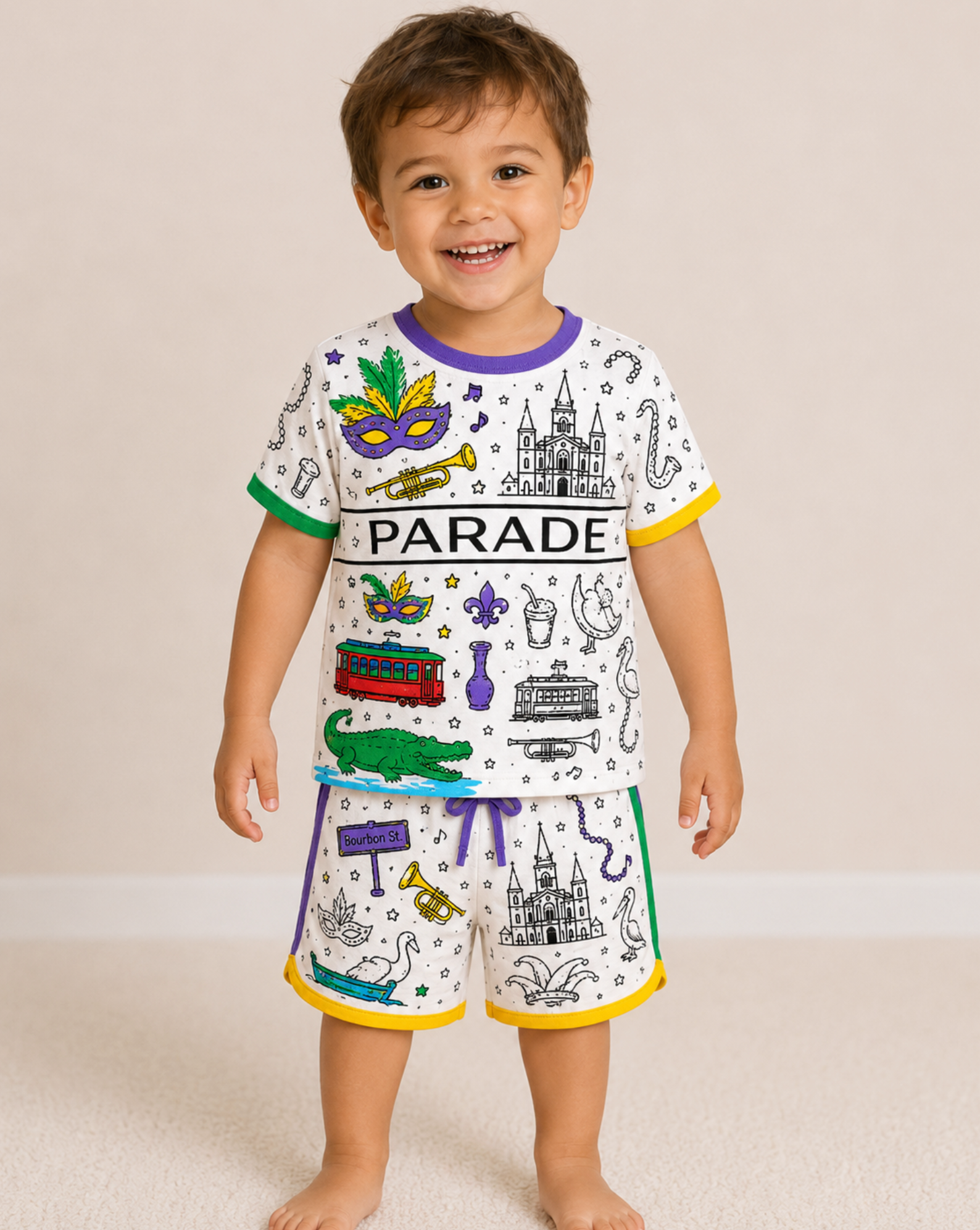 PARADE Classic Kids Coloring Book Matching Set