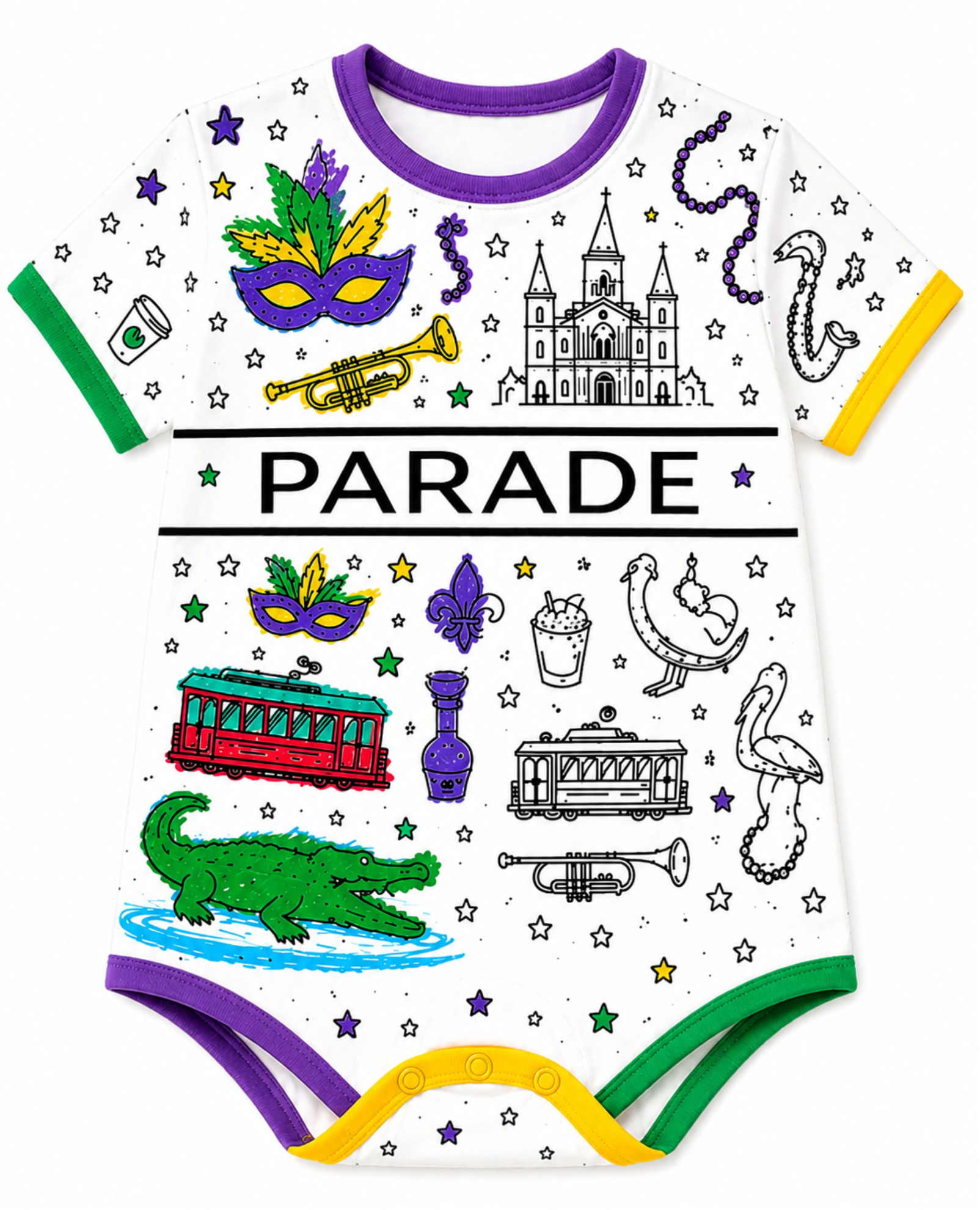PARADE Classic Infant Coloring Book Matching Set