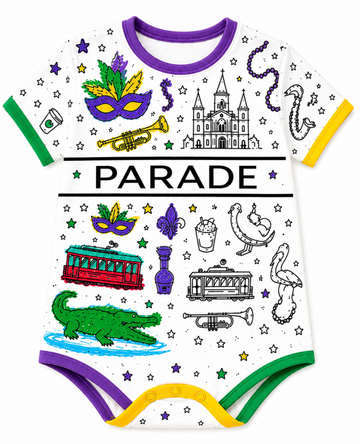 PARADE Classic Infant Coloring Book Matching Set